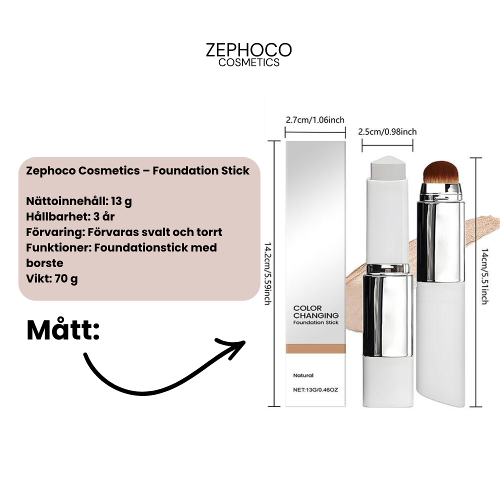 Foundation Stick - Fräscht och piggt utseende trots jobbig och stressig vardag